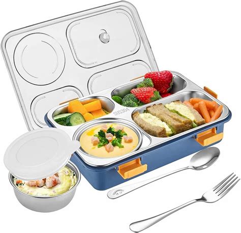 airtight stainless steel bento lunch box|insulated stainless steel lunch box.